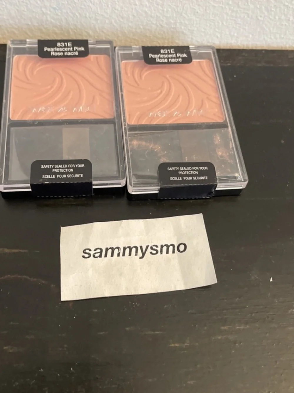 WET N WILD Coloricon Blush 831E PEARLESCENT PINK x2